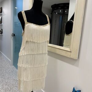 Venus Fringe, Gold & Pure Glamour 🤍✨ Holiday Soirée Ready 🤍